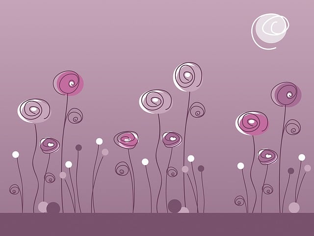 Download free HD stock image of Summer Nature Free summer nature flower illustration
