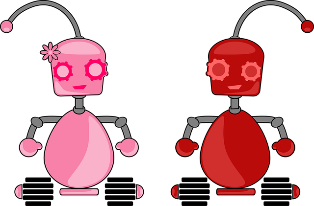 Download free HD stock image of Robot Couple Robot Free robot couple robot couple vector