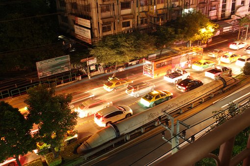 Free Traffic Night photo and picture