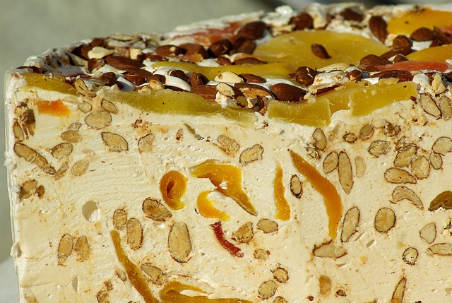 Free Nougat Almonds photo and picture