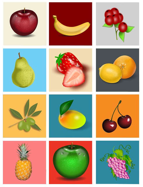 Download free HD stock image of Fruit Apple Free fruit apple banana illustration