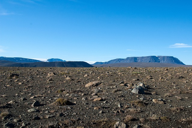 Rocas, Montañas, Cielo Azul, Paisaje