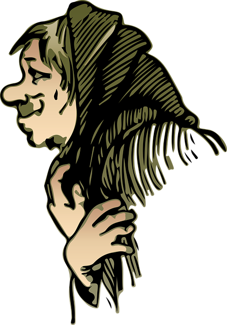 Free old woman female illustration