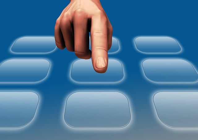 Free switch turn on hand illustration