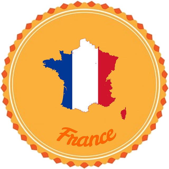 Abzeichen, Flair, Frankreich, Flagge