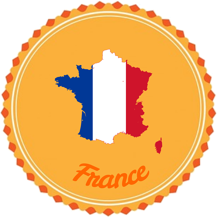 バッジ フレア フランス Pixabayの無料画像