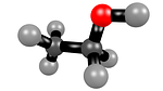 ethanol, alcohol, molecule