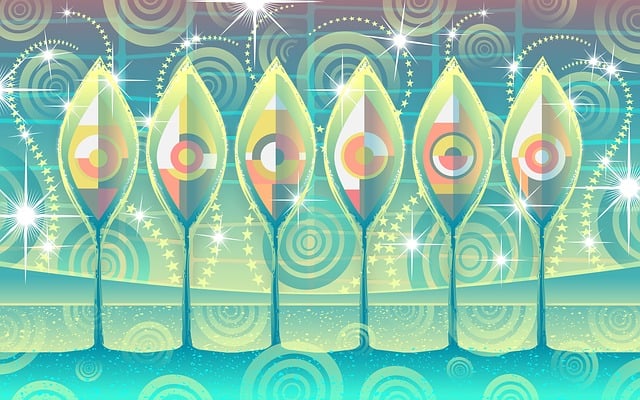 Free background landscape night sky illustration