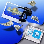 skateborder, dollar, money
