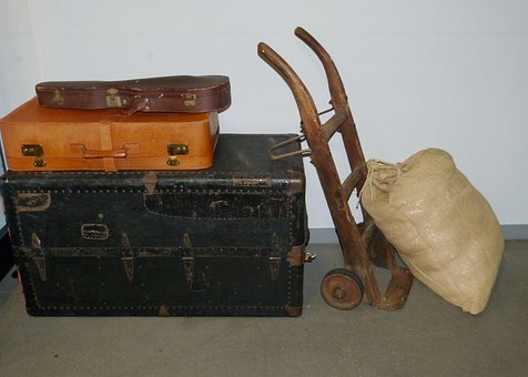 Luggage, Cart, Sack Truck, Bag