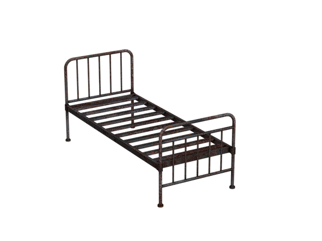 Download free HD stock image of Bed Metal Bed Free bed metal bed old illustration