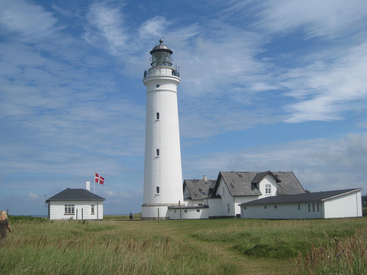 Lighthouse Hirtshals - free online jigsaw puzzle photo