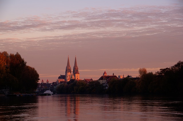 Free Regensburg Afterglow photo and picture