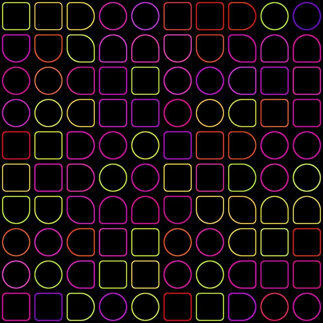 Free pattern psychedelic decorative illustration
