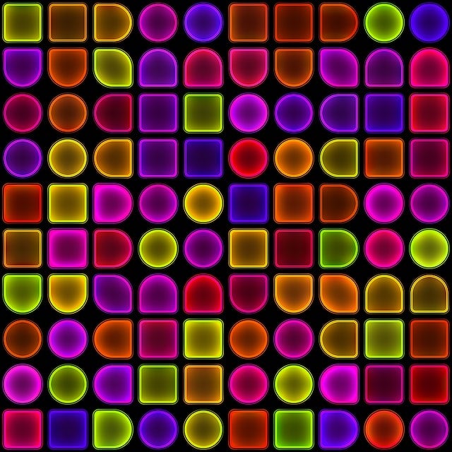 Free pattern psychedelic decorative illustration