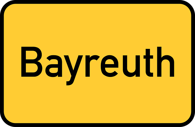 Bayreuth, Beieren, Stadsbord