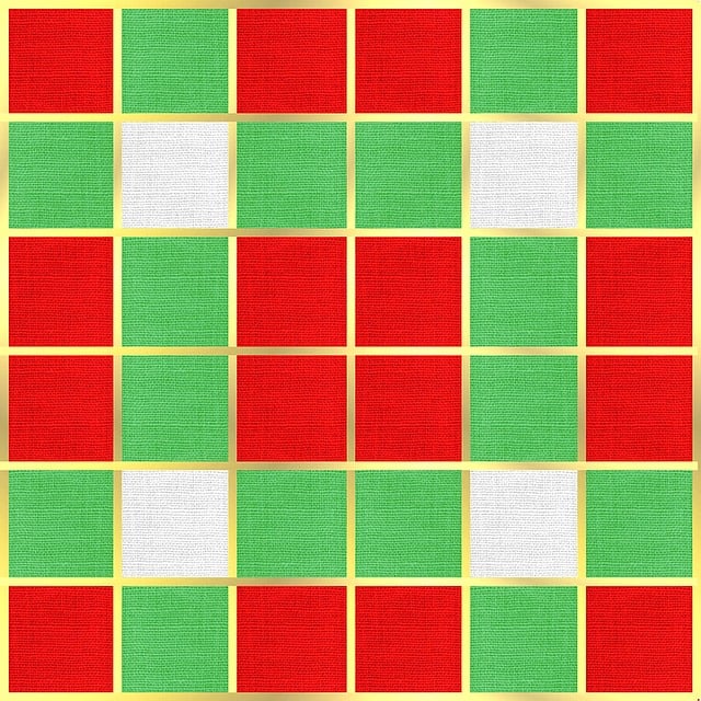 Free christmas fabric textile illustration