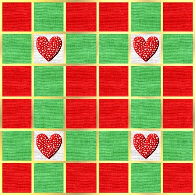 Free christmas decoration fabric illustration