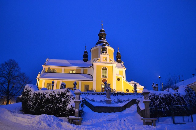 Free Church Winter photo and picture