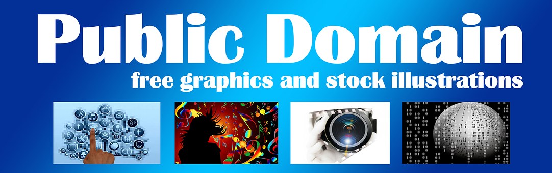 Banner, Header, Into The Public Domain
