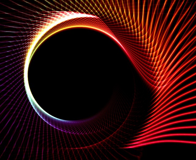Free grid bent vibration illustration