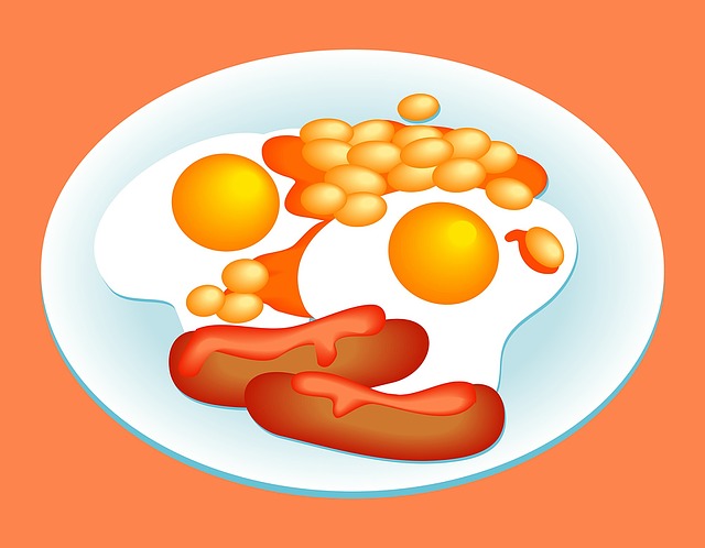 Free food cooked breakfast illustration
