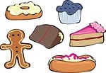 sweet, dessert, food