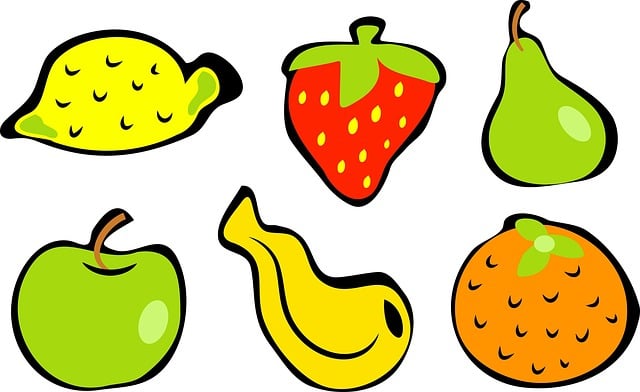 Free food fruit sweet illustration