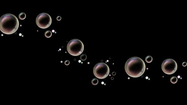 Free soap bubbles bullet background illustration