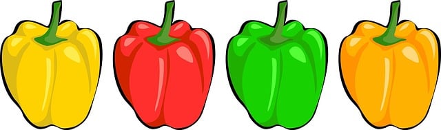 Comida, Verduras, Pimientos, Dieta