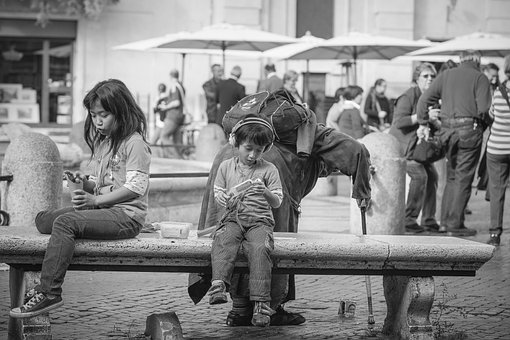 Piazza Navona, Roma, Itália, Rua