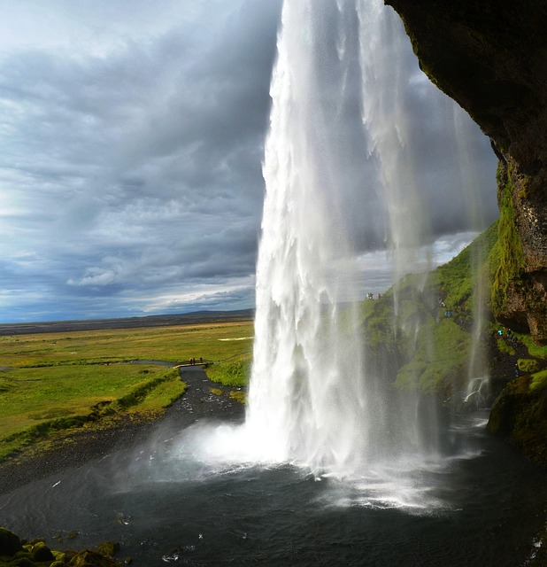 Free Waterfall Iceland photo and picture