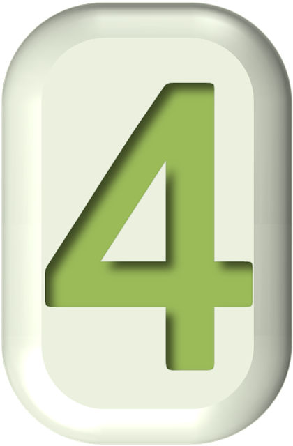 Free Number Button illustration and picture