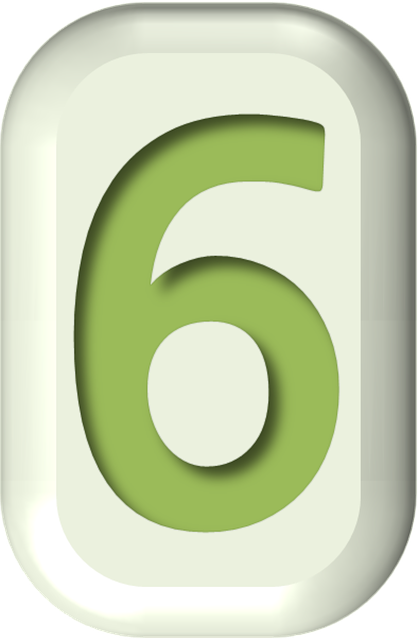 Free Number Button illustration and picture