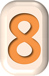 numbers, button, shape