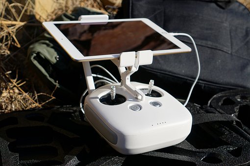 Control Remoto, Ipad, Señal, Vuelo, Dji