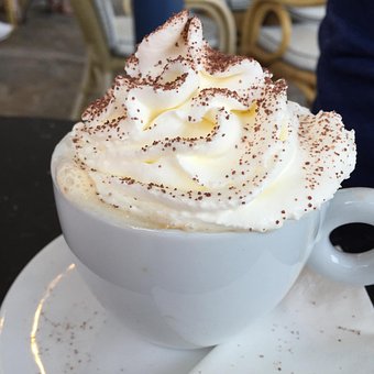 Free Coffee Whipped Cream photo and picture