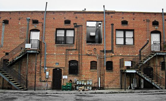 Bygning, Mursten, Vinduer, Arkitektur