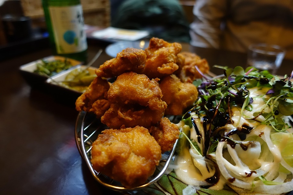 치킨가라야케, 소주, 안주
