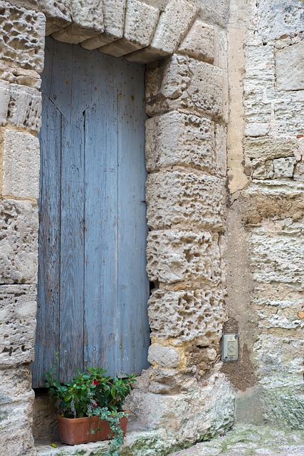 Free Door Blue photo and picture