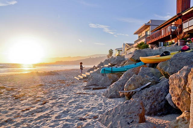 Free Los Angeles Beach photo and picture