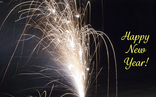 Feliz Año Nuevo, Fuegos Artificiales