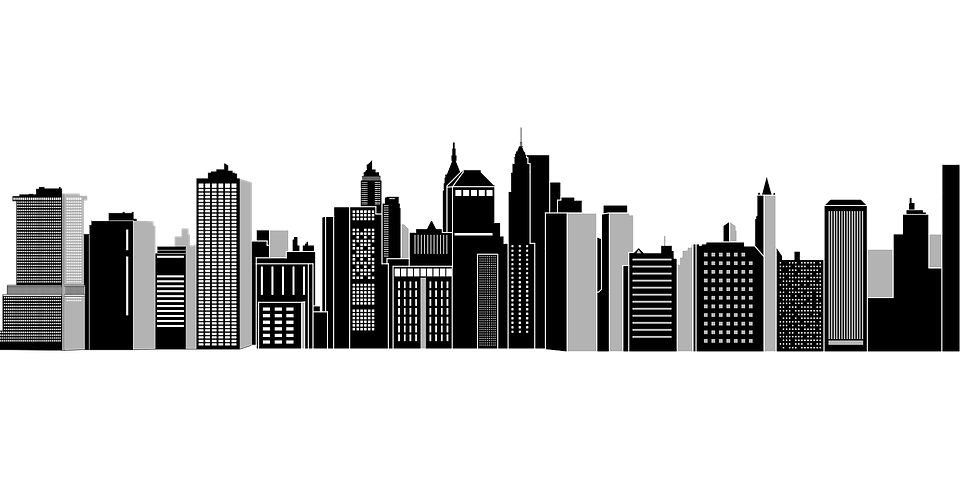 100 Free Skyscraper City Vectors
