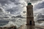 marseille, sea, waves