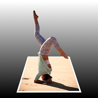 Free Handstand Beach photo and picture