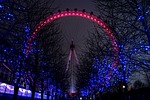 london eye, london, city