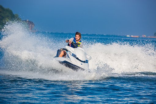 Jetski, Natuur, Watersport, Waterfiets