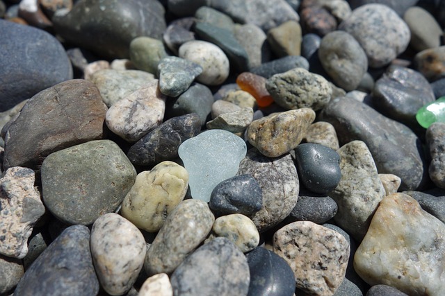 Free Sea Glass Rocks photo and picture