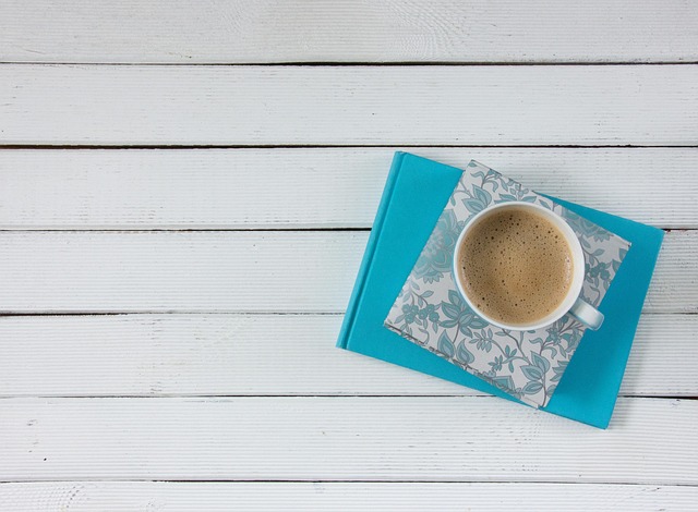 Cafea, Notebook Uri, Scris, Alb