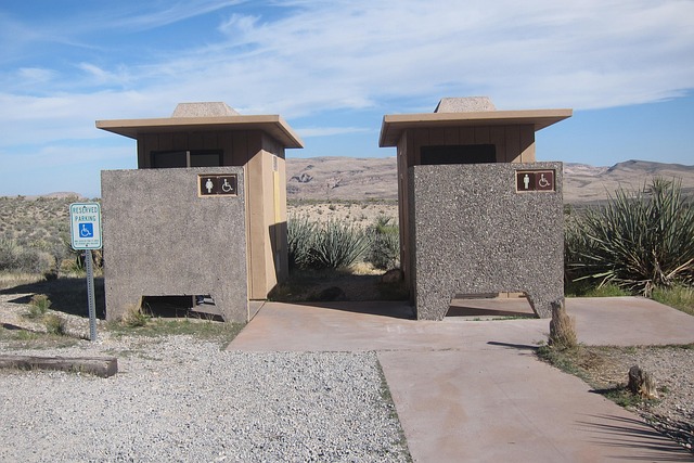 Free Scenery Outside Toilets photo and picture